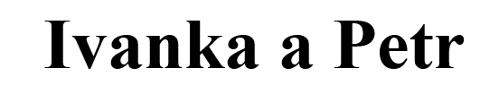 Ivanka a Petr